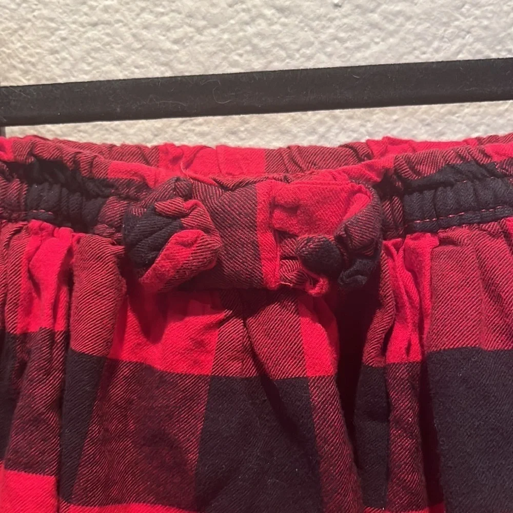 Carter’s Buffalo Plaid Buffalo Check Red and Black Skirt Size 4T